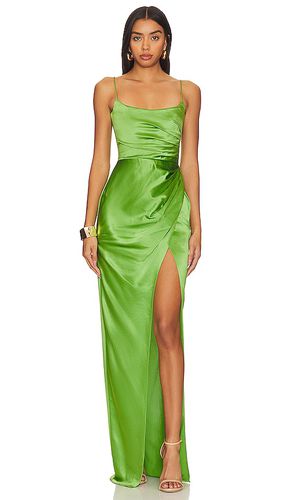 Vestido largo perla en color verde talla 0 en - Green. Talla 0 (también en 00, 2, 8) - SAU LEE - Modalova
