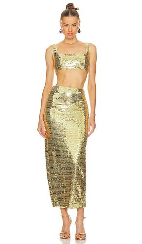 Set faldas odyssey en color oro metálico talla 0 en - Metallic Gold. Talla 0 (también en 10, 2, 6, 8) - SAU LEE - Modalova