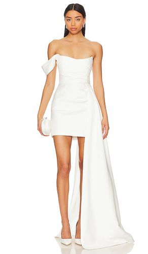 Vestido brenda en color talla 00 en - White. Talla 00 (también en 0, 2, 4) - SAU LEE - Modalova