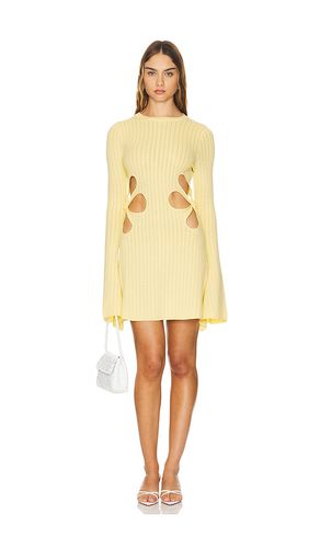 X REVOLVE Dallas Knit Mini Dress in . Taglia 6, 8 - SAU LEE - Modalova