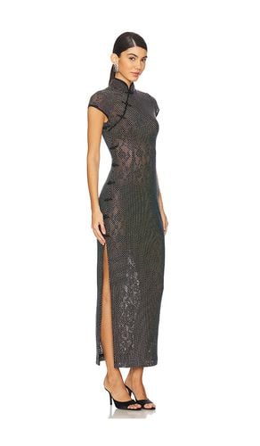 Vestido midi charlotte en color negro talla 0 en - Black. Talla 0 (también en 2, 4, 6, 8) - SAU LEE - Modalova