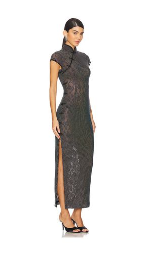 Vestido midi charlotte en color negro talla 0 en - Black. Talla 0 (también en 2) - SAU LEE - Modalova