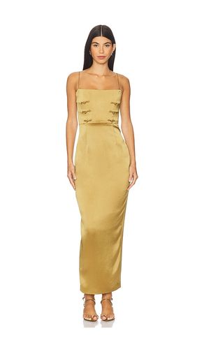 Taylor Dress in Olive. - size 0 (also in 10, 2, 4, 6, 8) - SAU LEE - Modalova