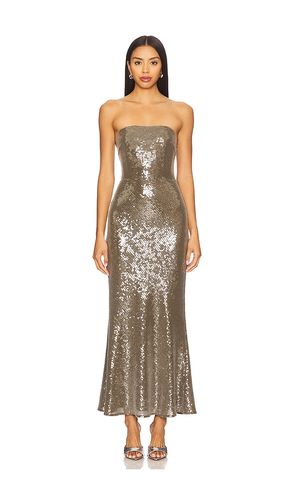 Ciara Dress in Olive. - size 0 (also in 10, 2, 4, 6, 8) - SAU LEE - Modalova