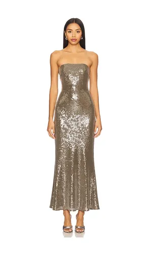 Ciara Dress in Olive. - size 12 (also in 2, 4) - SAU LEE - Modalova