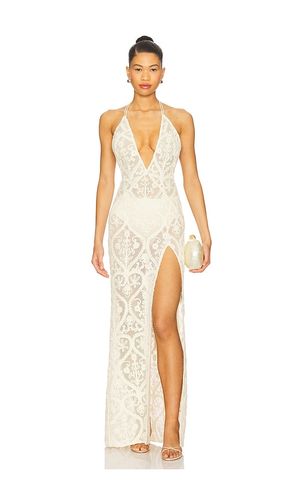 Frankie Amare Dress in Cream. - size 12 (also in 2, 4, 6, 8) - SAU LEE - Modalova