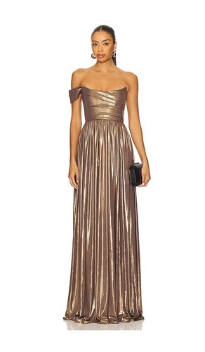 Kennedy Gown in Metallic . - size 0 (also in 2, 4, 8) - SAU LEE - Modalova