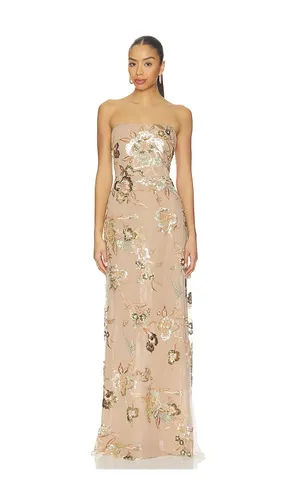 Pippa Maxi Dress in Taupe. - size 0 (also in 00, 2, 6, 8) - SAU LEE - Modalova