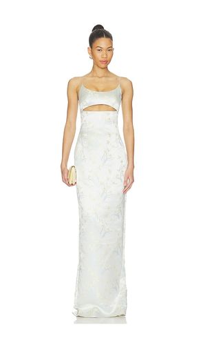 Constance Jacquard Gown in Slate. - size 0 (also in 4, 6) - SAU LEE - Modalova