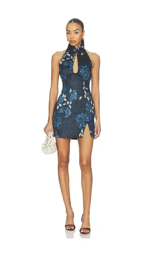 Eva Satin Dress in Navy. - size 0 (also in 00, 10, 12, 2, 4, 6, 8) - SAU LEE - Modalova