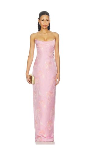 Savie Jacquard Gown in . Size 0. Also in 12, 8 - SAU LEE - Modalova