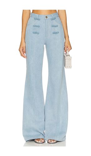 Dylan Denim Pant in Blue. - size 0 (also in 2, 4, 8) - SAU LEE - Modalova