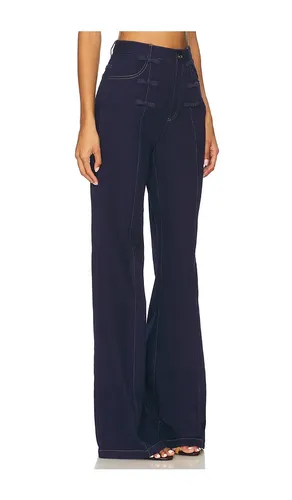 Dylan Denim Pant in Blue. - size 10 (also in 2, 6) - SAU LEE - Modalova