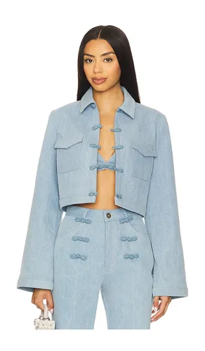 Bambi Denim Jacket in . Size 10. Also in 12, 4, 6, 8 - SAU LEE - Modalova