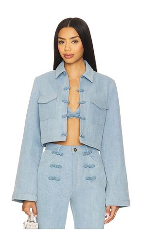 Bambi Denim Jacket in . Size 2. Also in 4, 6, 8, 12 - SAU LEE - Modalova