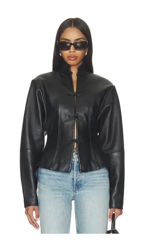 Anton Leather Tang Jacket in . - size 0 (also in 00, 2, 4) - SAU LEE - Modalova