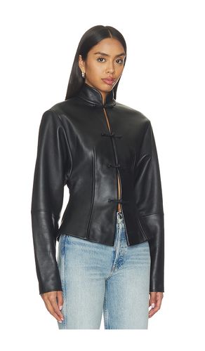 Anton Leather Tang Jacket in . - size 0 (also in 00, 10, 12, 2, 4, 6, 8) - SAU LEE - Modalova