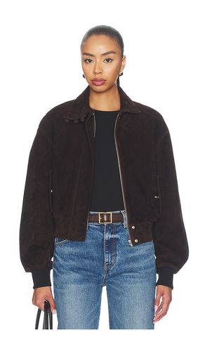 Ronan Suede Bomber Jacket in . - size 0 (also in 00, 10, 12, 2, 4, 6, 8) - SAU LEE - Modalova