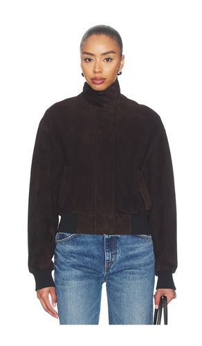 Ronan Suede Bomber Jacket in . Taglia 0. Also in 00, 10, 12, 2, 4, 6, 8 - SAU LEE - Modalova