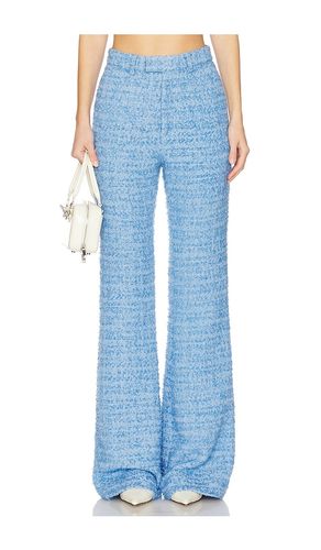 Asha Tweed Pant in Blue. - size 0 (also in 2, 4, 6, 8) - SAU LEE - Modalova
