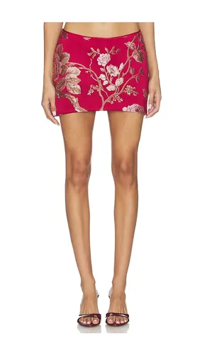 Nico Mini Skirt in Red. - size 10 (also in 12, 2, 6, 8) - SAU LEE - Modalova