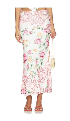 Fiora Skirt in White,Pink. - size 2 (also in 00, 4, 6, 8, 10) - SAU LEE - Modalova