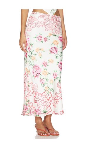 Fiora Skirt in White,Pink. - size 2 (also in 00, 4, 6, 8, 10) - SAU LEE - Modalova