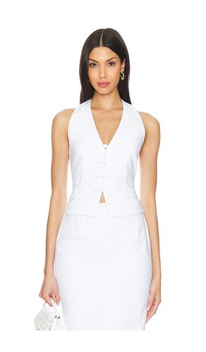 Drea Vest in White. - size 0 (also in 2, 4, 6, 8) - SAU LEE - Modalova