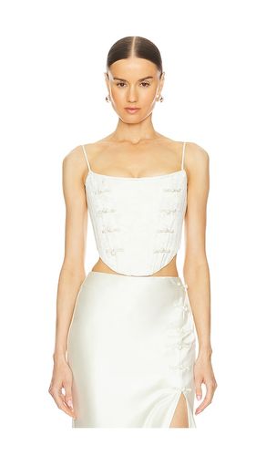 Nadia Corset Top in White. - size 0 (also in 2, 4, 6) - SAU LEE - Modalova