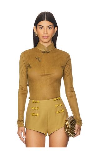 Kia Knit Top in Olive. - size 0 (also in 10, 12, 4, 6, 8) - SAU LEE - Modalova