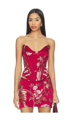 Nico Strapless Top in Red. - size 00 (also in 2, 4) - SAU LEE - Modalova
