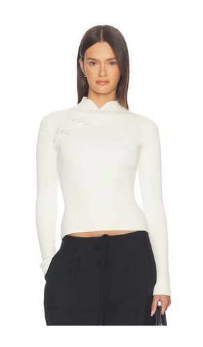 Petar Knit Top in White. - size L (also in M, S, XS) - SAU LEE - Modalova