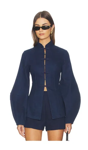 Issac Denim Shirt in . Size 0. Also in 4, 8 - SAU LEE - Modalova