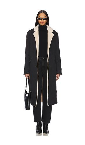 Sherpa Dimes Coat in Black. - size L (also in XL, XS) - Still Here - Modalova