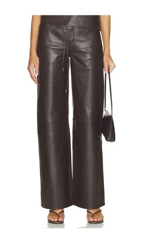 Cool Wide Leg Pant in Brown. - size 23 (also in 24, 25, 26, 27, 28, 29, 30, 31, 32) - Still Here - Modalova