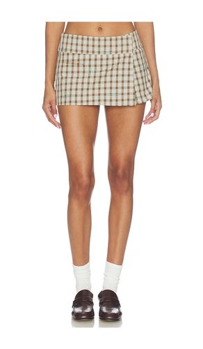 Pomme Skort in Brown. - size 4 (also in 6) - Sandy Liang - Modalova