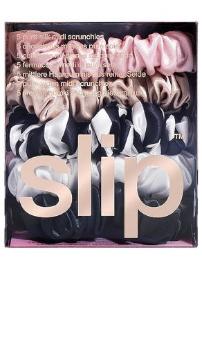 Midi Scrunchies 5 Pack In Multi in - slip - Modalova