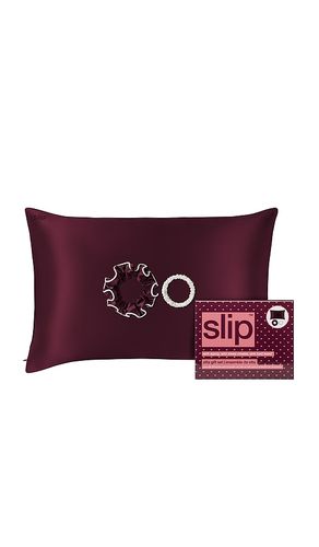 Set regalo queen queen gift set en color burgundy talla all - slip - Modalova