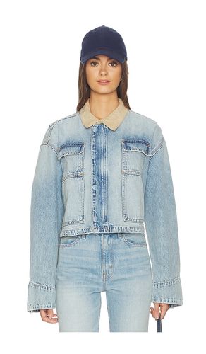 Connor Cropped Worker Jacket in . Size S. Also in M, L, XL - SLVRLAKE - Modalova