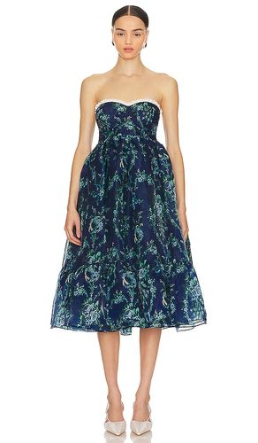 The French Puff Corset Dress in Blue. - size 6X (also in L) - Selkie - Modalova
