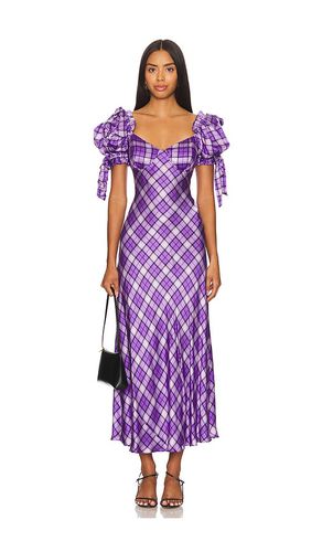 Vestido midi poet slip en color morado talla 1X en - Purple. Talla 1X (también en 2X, 3X, 4X, 5X, L, M, S, XL, XS, XXL) - Selkie - Modalova