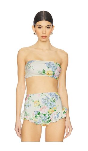 The Bandeau Bikini Top in Ivory. - size 1X (also in 2X, 4X, 5X, 6X, L, M, S, XL, XS, XXL, XXS) - Selkie - Modalova