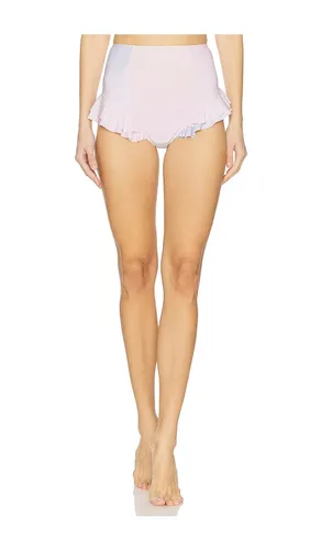 The Ruffle Bikini Bottom in Blush. - size 4X (also in 6X, XL) - Selkie - Modalova