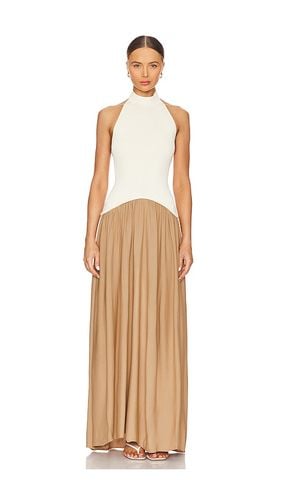 Soglio Halter Dress in Beige. - size L (also in M, S) - Solid & Striped - Modalova