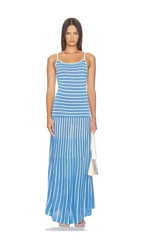 The Lottie Dress in Blue. - size L (also in M, XL) - Solid & Striped - Modalova
