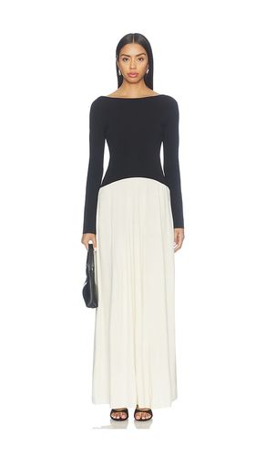 The Ambrio Dress in Black & White. - size L (also in M, S, XL, XS) - Solid & Striped - Modalova