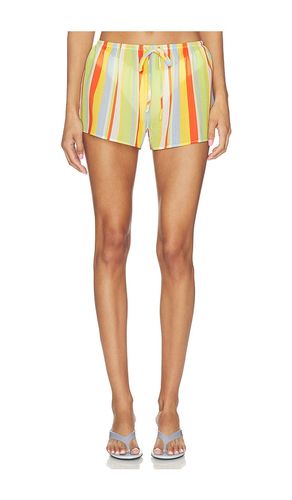 The Remi Short in Orange,Green. - size L (also in M, XL) - Solid & Striped - Modalova