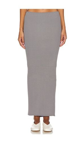 The Zelda Skirt in Grey. - size L (also in M, S, XL, XS) - Solid & Striped - Modalova