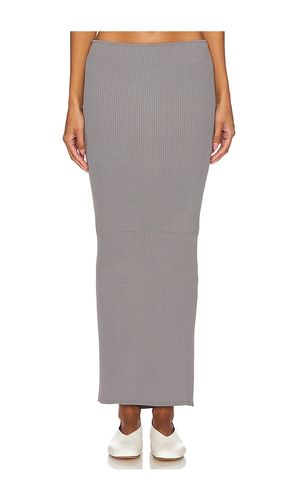 The Zelda Skirt in Grey. - size L (also in M, XL, XS) - Solid & Striped - Modalova