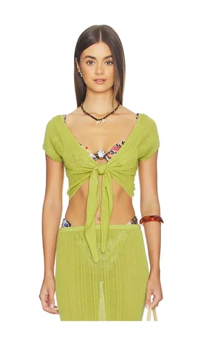 The Rianne Top in Green. - size L (also in M, S, XS) - Solid & Striped - Modalova